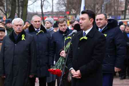 Вице-спикер НС РА: Весомая роль армянского народа в защите Ленинграда неоспорима