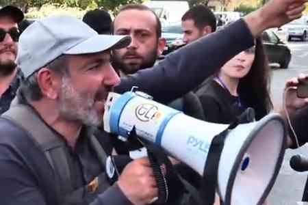Никол Пашинян: Я пойду на переговоры с властью только в том случае, если Серж Саргсян подаст в отставку