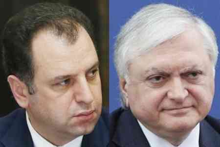 Վիգեն Սարգսյանը և Էդվարդ Նալբանդյանը վերանշանակվել են զբաղեցրած պաշտոններում