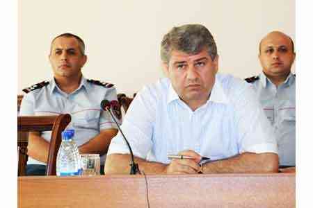 Source: Following state minister of Artsakh, Chief of Police Kamo Aghajanyan resigned