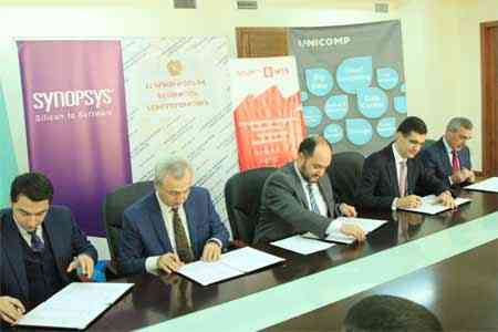 ՀՀ կրթության և գիտության նախարարության, ՎիվաՍել-ՄՏՍ, Սինոփսիս Արմենիա, Յունիքոմփ ընկերությունների և ՏՀՏ գործատուների միության միջև ստորագրվել է փոխըմբռնման հուշագիր