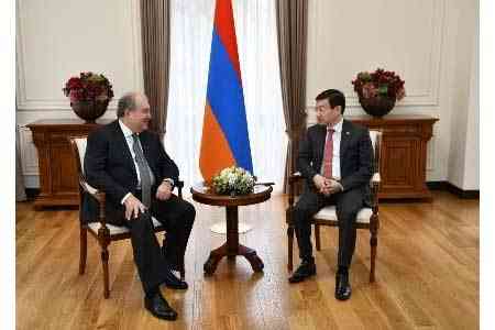 Armenia and Kazakhstan discuss bilateral agenda