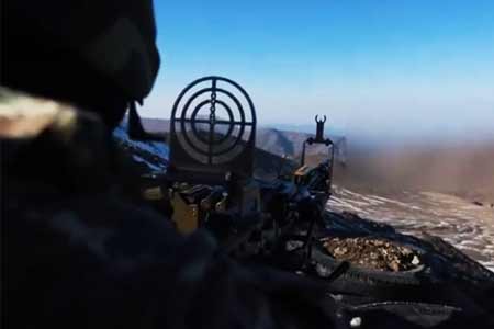 Вражеские силы обстреляли позиции ВС Армении в направлении Верин Шоржа в Гегаркунике