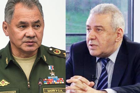 Главы оборонных ведомств Армении и России обсудили ситуацию в зоне карабахского конфликта