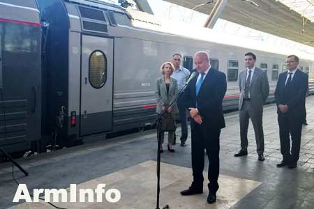 Ambassador of Russia: The renewal of rolling stock reflects the approach of South Caucasus Railways and Russian Railways to fulfill their obligations under the concession agreement