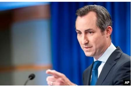 Госдеп: США продолжат поддерживать мирные переговоры между Азербайджаном и Арменией