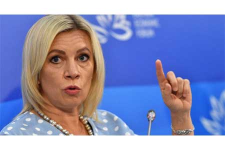 Захарова: Россия направила Армении ноту протеста в связи с актом вандализма на мемориале "Мать Армения" в Гюмри