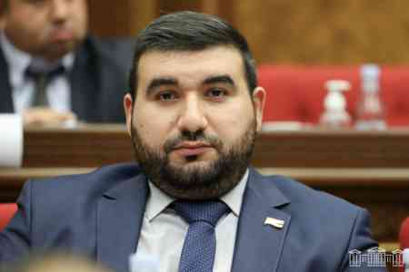 Депутат от партии власти: напряжение в НС РА, приведшее к потасовке, создала сама парламентская оппозиция