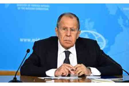 Лавров: Реализация инициативы "Перекресток мира" станет возможна лишь при заключении мирного договора между Ереваном и Баку