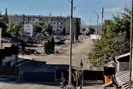 Оккупационный режим Алиева продолжает уничтожать имущество арцахцев в Степанакерте