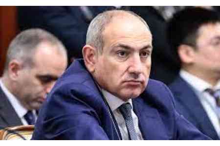 Пашинян командировал главу МВД Армении в Грузию