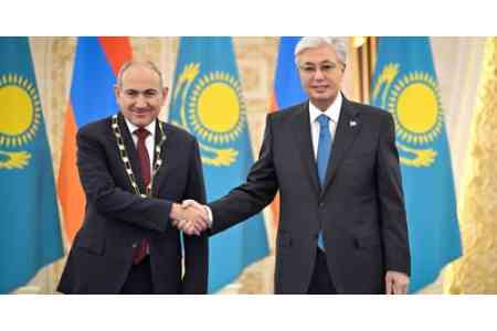 Kassym-Jomart Tokayev considers Nikol Pashinyan a " true national  leader of Armenia"