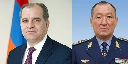Newly appointed military attache of Armenia meets with Kazakh Defense Minister