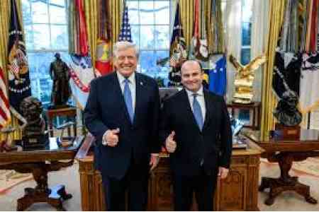 Armenian ambassador to U.S. meets with U.S. President 