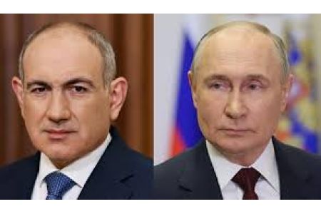 Pashinyan, Putin to hold talks in Moscow on April 1