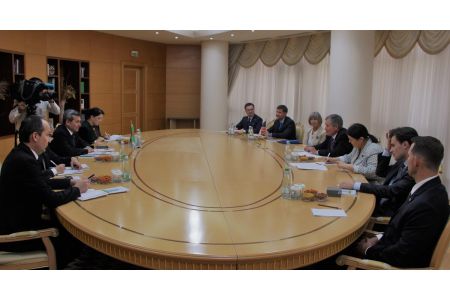 О встрече Министра иностранных дел Туркменистана с сенатором США