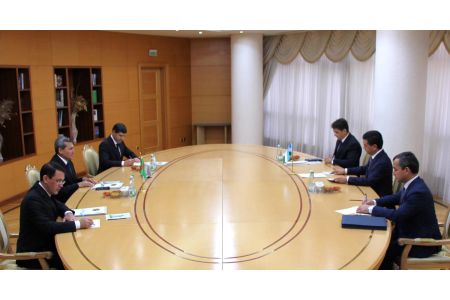 Meeting between the Ministers of Foreign Affairs of Turkmenistan and Uzbekistan