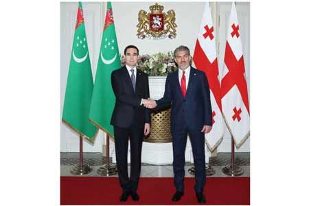 The state visit of the President of Turkmenistan to Georgia has begun
