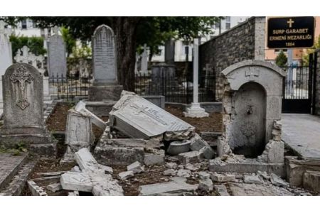 Suspect arrested over Istanbul Armenian cemetery vandalism