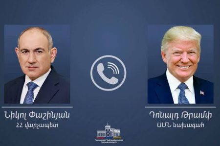 ՀՀ վարչապետը հեռախոսազրույց է ունեցել ԱՄՆ նախագահի հետ