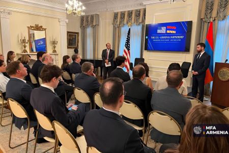 Վահան Կոստանյանը ԱՄՆ վերլուծական կենտրոններին ներկայացրել է Հայաստանի արտաքին քաղաքականության հիմնական առաջնահերթությունները