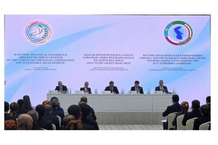 The scientific and practical conference on the occasion of the Caspian Sea Day
